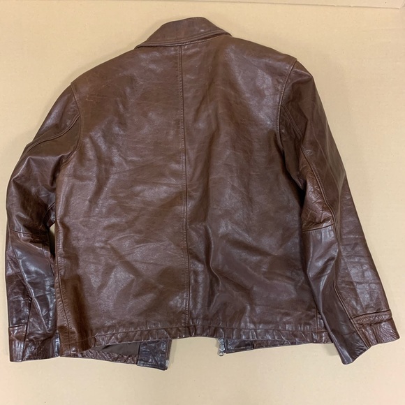 Vintage Men’s Banana Republic Leather Jacket - Picture 5 of 5